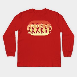 The Brady Kids Sing Kids Long Sleeve T-Shirt